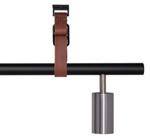 Rubn - Long John 3 Black/Steel / Brown Leather - Takkronor - Niclas Hoflin - Silver,Svart