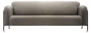 Massproductions - Mega 3 Seater Sofa, White, Fabric C+, Kvadrat - Vidar 3 0582 - Soffor - Chris Martin