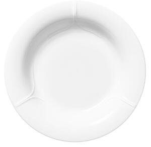 Rörstrand - Pli Blanc Tallrik Djup 23 cm - Djupa tallrikar - Färg & Blanche - Vit