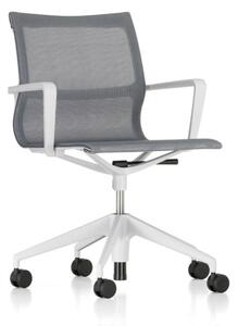 Vitra - Physix Studio, TrioKnit, Silver Grey 5 Star Base - Kontorsstolar - Alberto Meda - Silver,Grå - Metall/Syntetiskt