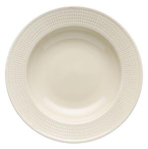 Rörstrand - Swedish Grace Tallrik Djup 25 cm Havre - Mattallrikar - Louise Adelborg - Beige