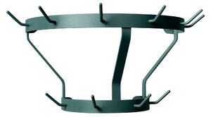 Massproductions - Marcel Coat Rack - Wall Mounted, Blue Green - Klädhängare - Chris Martin - Grön