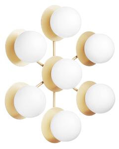 Nuura - Liila Star Nordic gold/Opal White - Vägglampor - Sofie Refer - Guld
