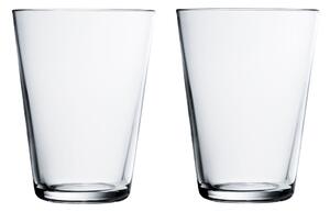 Iittala - Kartio Glas 40 cl Klar 2 st - Dricksglas - Kaj Franck - Transparent