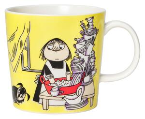 Moomin Arabia - Mumin Mugg 30 cl Misan Gul - Kaffekoppar - Tove Jansson - Gul