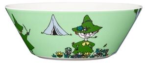 Moomin Arabia - Mumin Skål 15 cm Snusmumriken Grön - Serveringsskålar - Tove Jansson - Porslin