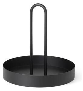 Ferm Living - Grib Tray Black - Korgar och lådor - Svart