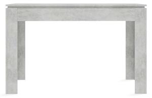 Matbord betonggrå 120x60x76 cm spånskiva - Betonggrå