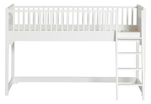 Oliver Furniture - Seaside Låg Loftsäng - Spjälsängar och barnsängar - Søren Rørbæk - Vit - MDF/Trä
