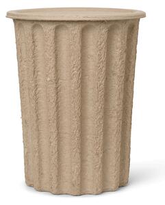 Ferm Living - Paper Pulp Paper Bin Brown - Korgar och lådor - Brun
