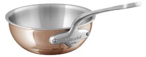 Mauviel - Sauté Pan M'6S Copper/Steel - 2 L - Stekpannor - Silver,Koppar