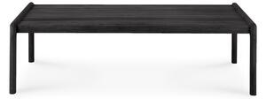 Ethnicraft - Jack Outdoor Coffee Table 120x65 - Teak Black - Soffbord utomhus - Svart - Trä