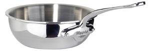 Mauviel - Sauté Pan Cook Style Steel - 1,1 L - Stekpannor - Silver