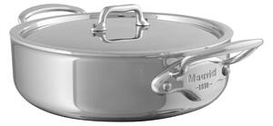 Mauviel - Pot With Lid Cook Style Steel - 5,7 L - Grytor och kastruller