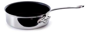 Mauviel - Sauté Pan Non-Stick Cook Style Steel 20 cm - 1,7 L - Stekpannor - Silver