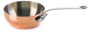 Mauviel - Sauté Pan M'150S Copper/Steel - 2 L - Stekpannor - Silver,Koppar