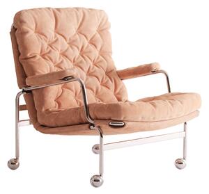 DUX - Karin 73 Länna Limited Edition - Fåtöljer - Bruno Mathsson - Beige - Läder/Metall
