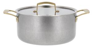Pillivuyt - Durance Pot With Lid - Grytor och kastruller - Silver