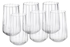 Georg Jensen - Bernadotte Tall Tumbler 6-pack - Dricksglas - Sigvard Bernadotte - Transparent