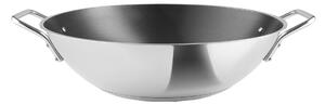 Eva Solo - Stainless Steel Wok 5,0 L Ø32 Keramisk - Stekpannor - Ole Palsby,Secretariat - Silver,Svart