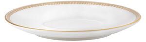 Wedgwood - Vera Wang Lace Gold Espresso Saucer - Assietter - Vera Wang - Vit
