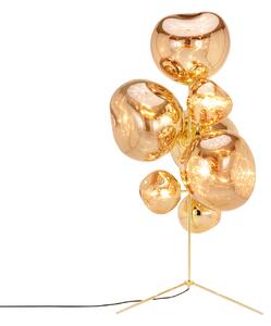 Tom Dixon - Melt Stand Chandelier - Skärmlampor - Front Design - Guld
