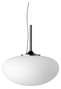 Gubi - Stemlite Pendant Lamp Black Chrome - Pendellampor - Bill Curry - Svart
