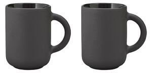 Stelton - Theo Mugg 0,35 L 2 st Black - Kaffekoppar - Francis Cayouette - Svart