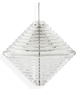 Tom Dixon - Press Cone Pendant - Pendellampor - Transparent