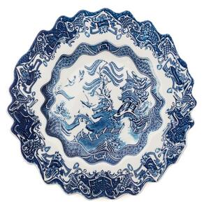 Seletti - Dessert Plate In Porcelain Classic On Acid Ø 21,3 cm H 2,8 cm Willowave - Assietter - Diesel - Flerfärgad