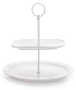 Seletti - Porcelain Cake-Stand Ø 28 cm H 25,5 cm - Kak- och tårtfat - Alessandro Zambelli