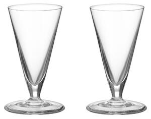 Orrefors - Geometry Snaps Glas 6 cl 2-Pack - Snapsglas och shotglas - Claesson Koivisto Rune - Transparent