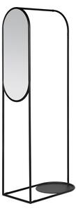 BROSTE COPENHAGEN Archie kl&aumldst&aumlll, m. spegel - spegelglas och svart metall