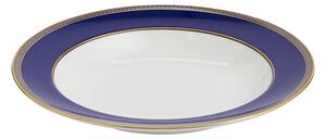 Wedgwood - Renaissance Gold Soup Plate - Soppskålar - Blå