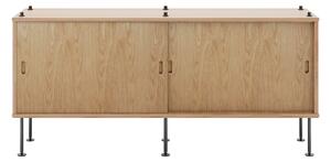Carl Hansen - BM0253 150 x 69 cm, Oljad Ek - Hyllor - Børge Mogensen - Träfärgad - MDF/Metall/Trä