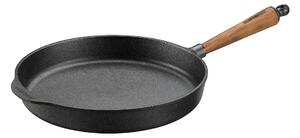 Skeppshult - Traktörpanna 30 cm med Valnötshandtag - Stekpannor - Svart