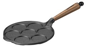 Skeppshult - Plättpanna 23 cm med Valnötshandtag - Stekpannor - Svart