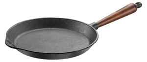 Skeppshult - Stekpanna 28 cm med Trähandtag - Stekpannor - Svart