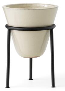 Audo Copenhagen - Daiza blomkruka H35 cm Ø25 cm Ivory - Krukor - Vit