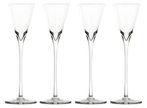 BOBO - Nubbe - Set of 4 - Snapsglas och shotglas - Transparent