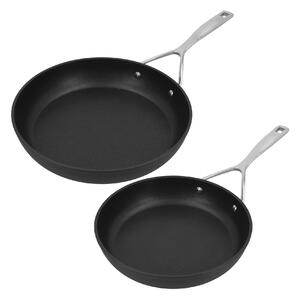 Demeyere - Alu Pro 5 Ti-X , Set med stekpannor Ø - 24 cm & 28 cm - Stekpannor - Svart