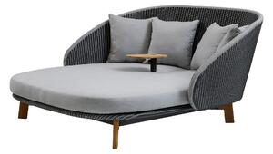 Cane-Line - Peacock Daybed - Solsängar - Foersom & Hiort-Lorenzen MDD - Textilmaterial
