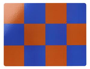 HEM - Check Placemat (Set of 2) - Terracotta/Cobalt - Bordstabletter - Arthur Arbesser