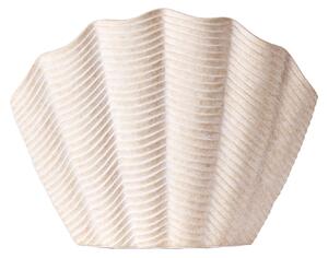 Dusty Deco - Concha Vase Fluted White Large - Vaser - Edin & Lina Kjellvertz - Vit