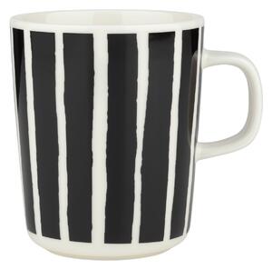 Marimekko - Piccolo mugg 25 cl white black - Kaffekoppar - Sami Ruotsalainen - Svart
