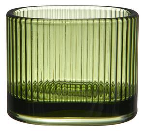 Orrefors - Magica Ljuslykta Super Ellipse Grön 70 mm - Ljuslyktor - Andreas Engesvik - Grön