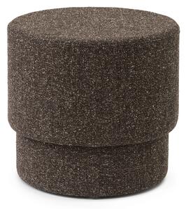 Normann Copenhagen - Silo Pouf Small Coffee Grounds/Bolgheri 4 - Sittpuffar - Hans Hornemann - Trä/Textilmaterial/Plast