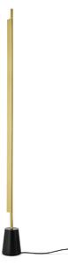 Luceplan - Compendium Floor D81NTW Brass - Skärmlampor - Daniel Rybakken - Guld