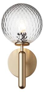 Nuura - Miira Wall Brass/Optic Clear - Vägglampor - Sofie Refer - Guld