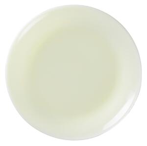 Lucie Kaas - Milk Lunch Plate Vanilla - Mattallrikar - Vit